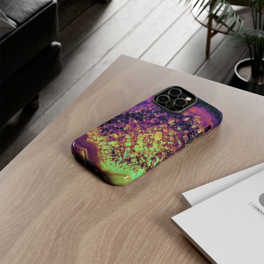 Geode Core - Holographic Phone Case