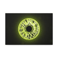 BLXNTT Iris – Lace Web Toxic Chartreuse Glossy Canvas