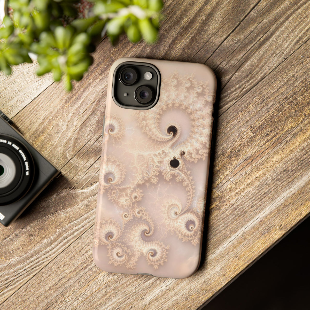 Copper Infinity - Champagne Pearl Phone Case