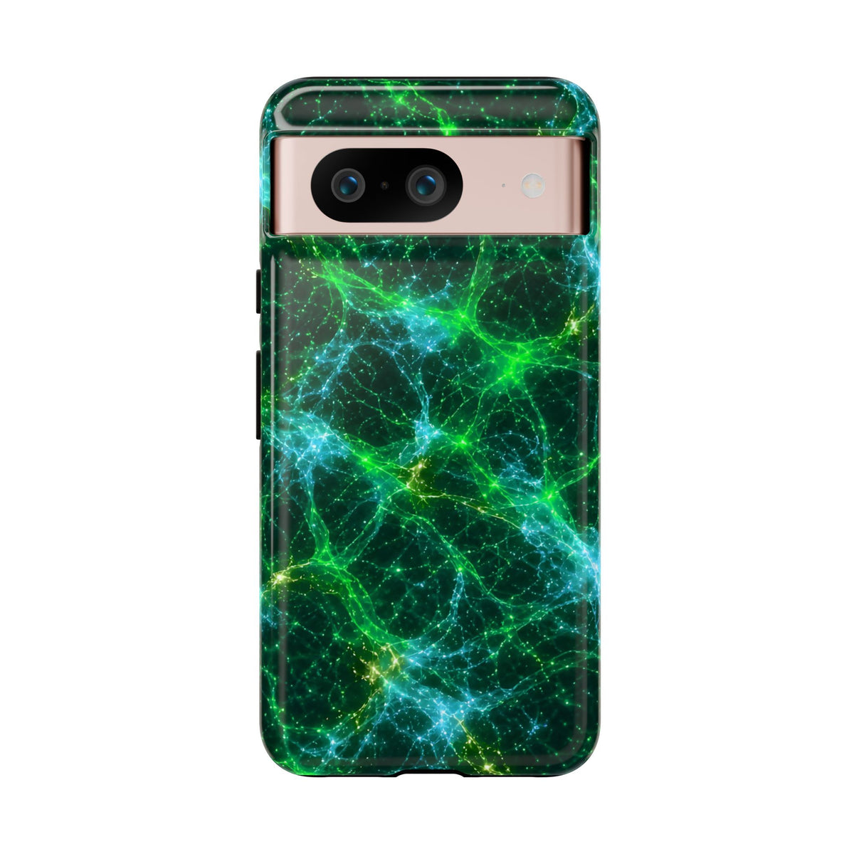 Neon Mycelium - Mermaid Phone Case