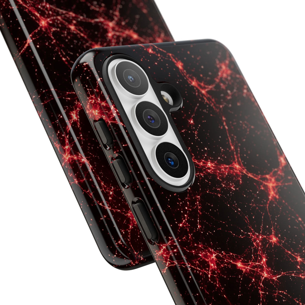 Neon Mycelium - Blood Moon Phone Case