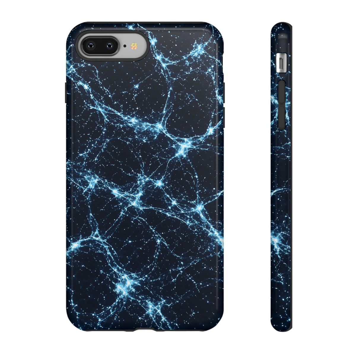 Neon Mycelium - Ice Crystal Phone Case