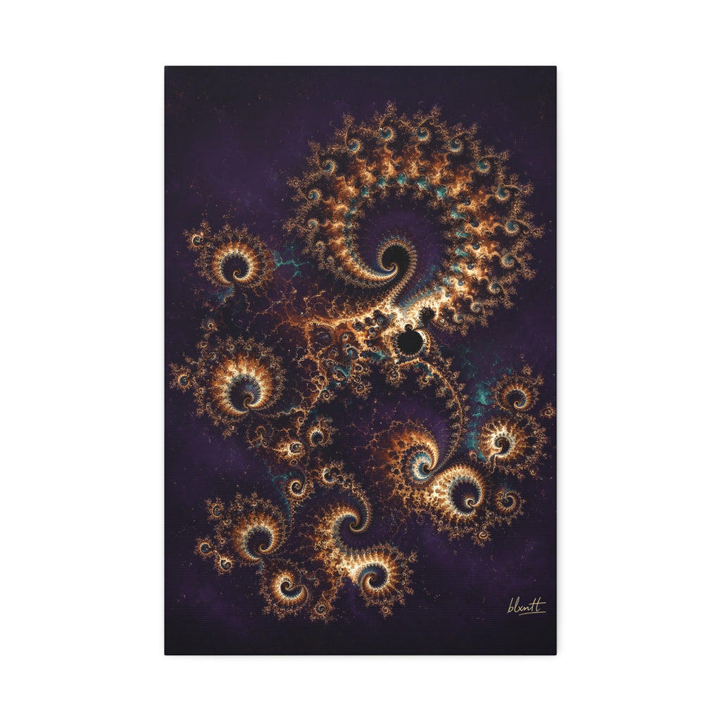 Copper Infinity - Original Glossy Canvas