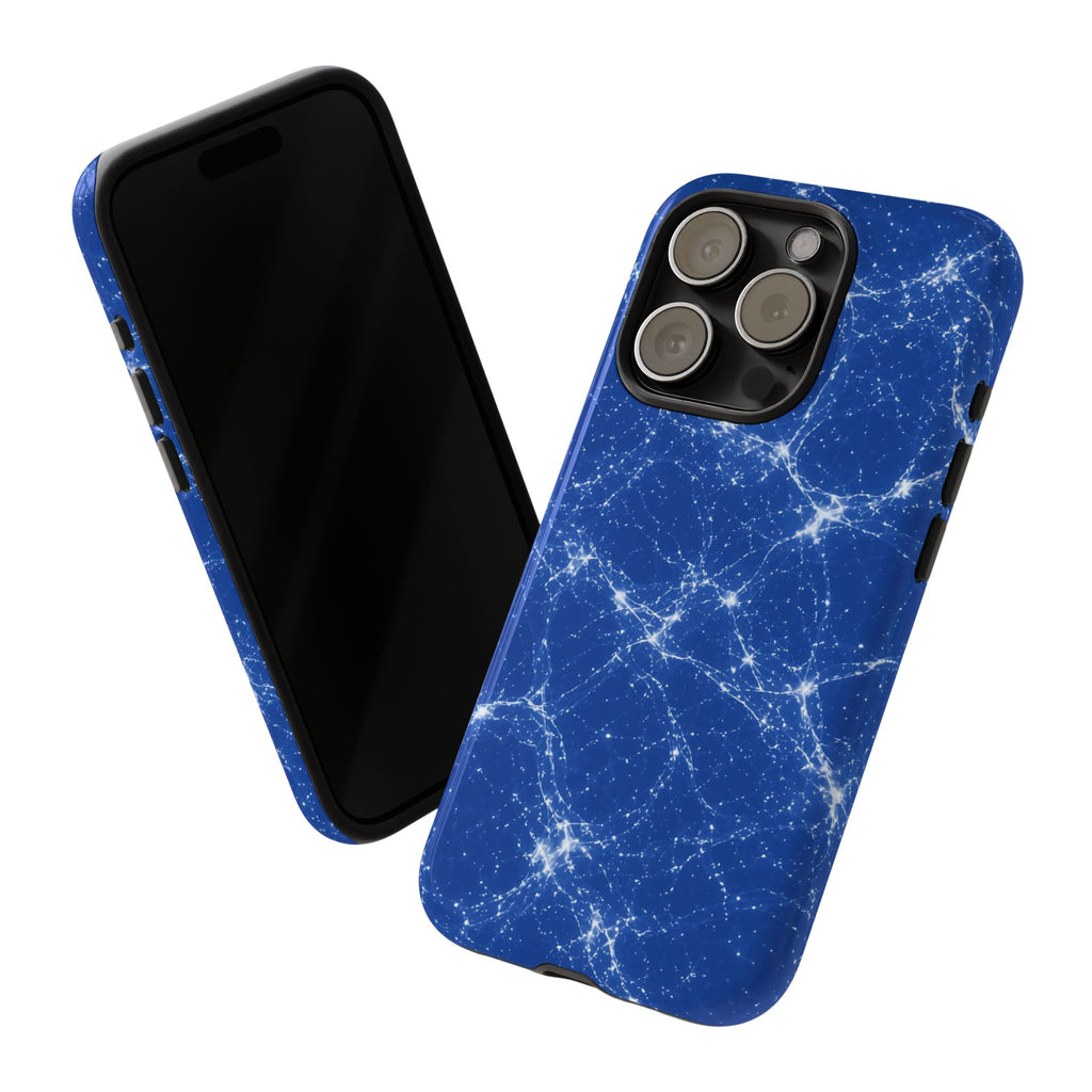 Neon Mycelium - Blueprint Phone Case