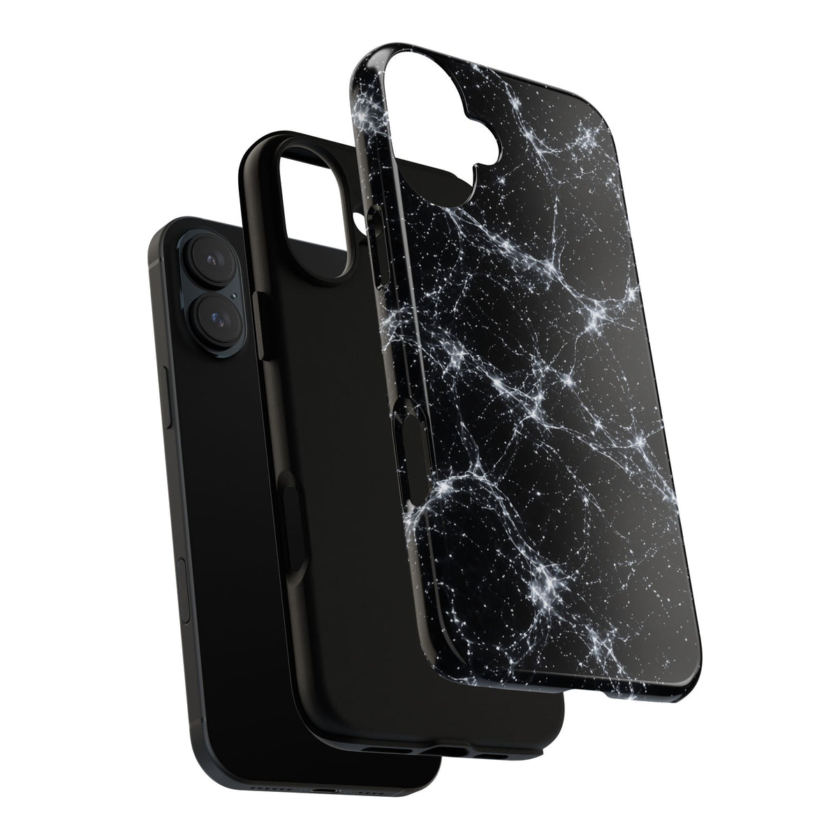 Neon Mycelium - Silver Ghost Phone Case