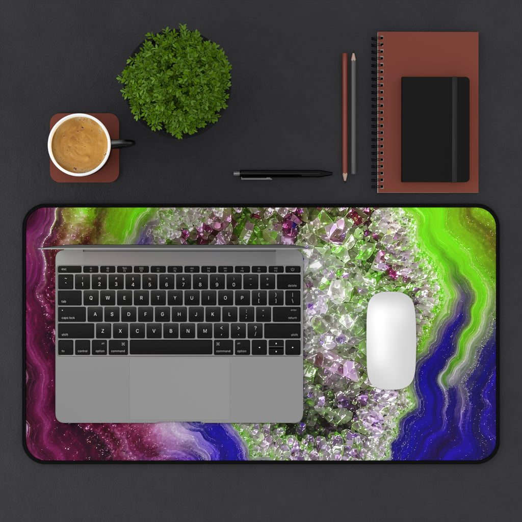 Geode Core - Cosmic Berry Desk Mat