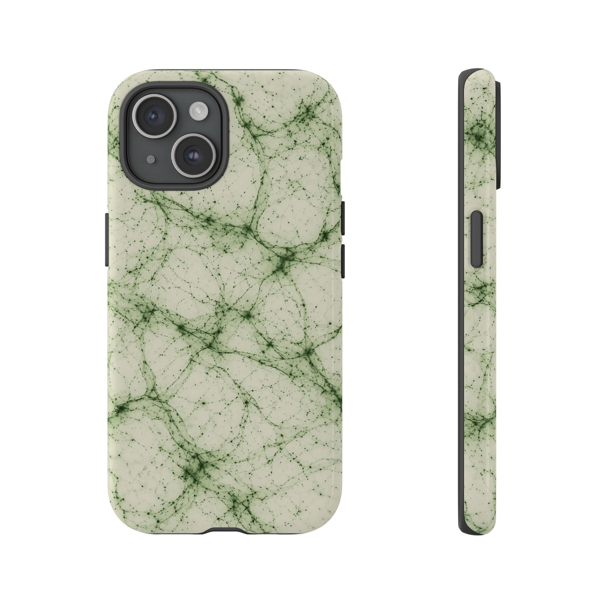 Neon Mycelium - Matcha Latte Phone Case