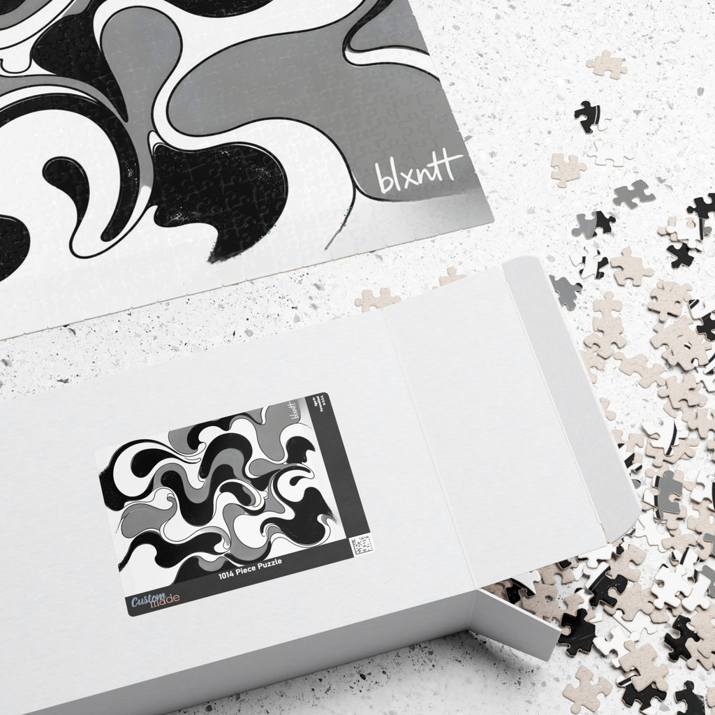 Fillmore Flow - Monochrome Jigsaw Puzzle