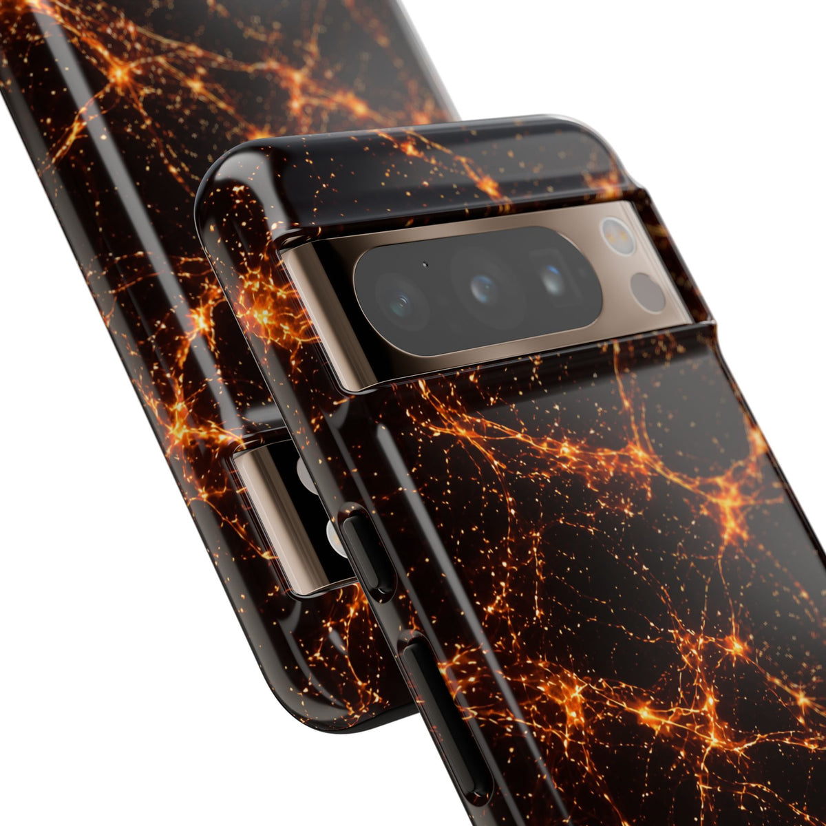 Neon Mycelium - Solar Flare Phone Case