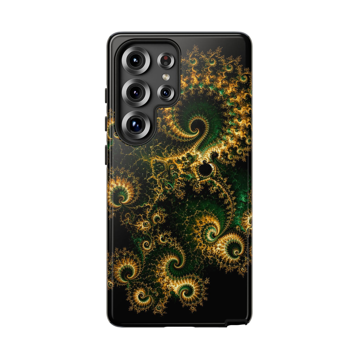 Copper Infinity - Emerald & Gold Phone Case