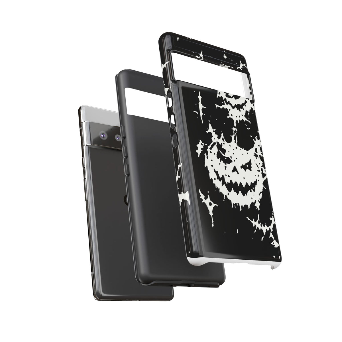 White Spiderweb Pumpkin Phone Case