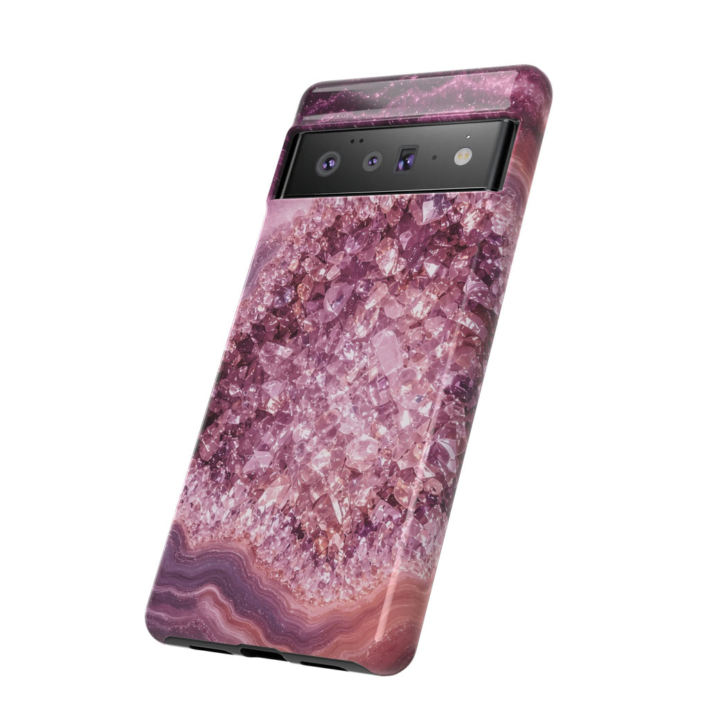 Geode Core - Rose Quartz Phone Case