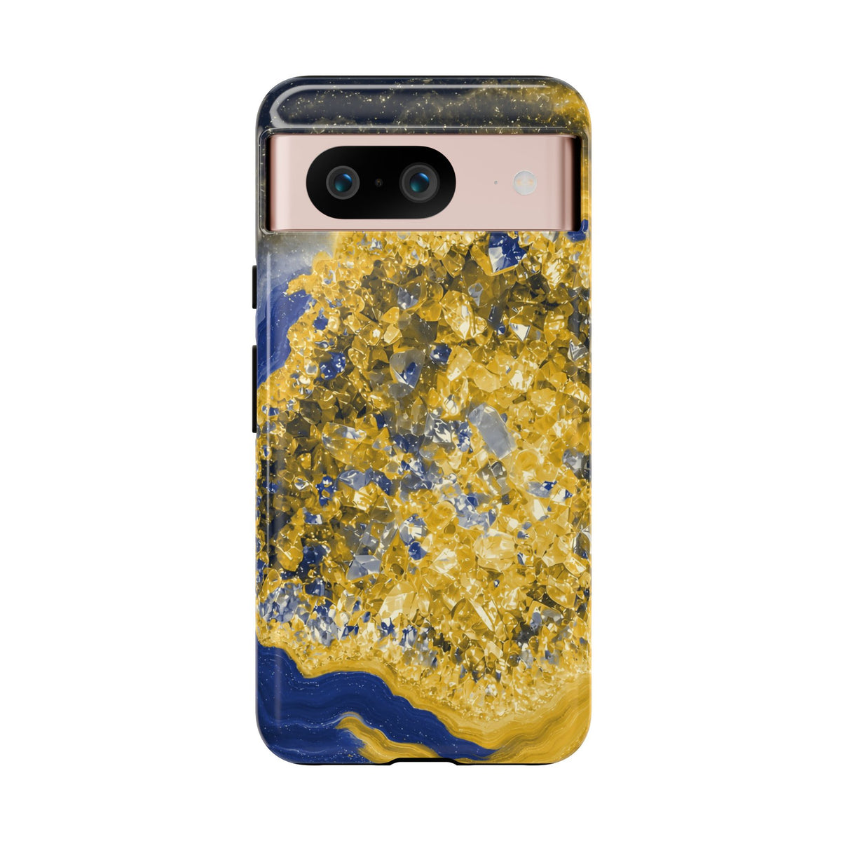 Geode Core - Mustard Navy Phone Case