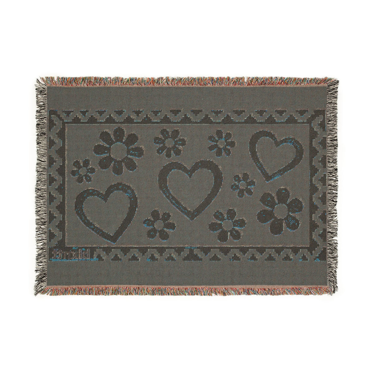 BLXNTT Red Hippie Woven Blanket #3
