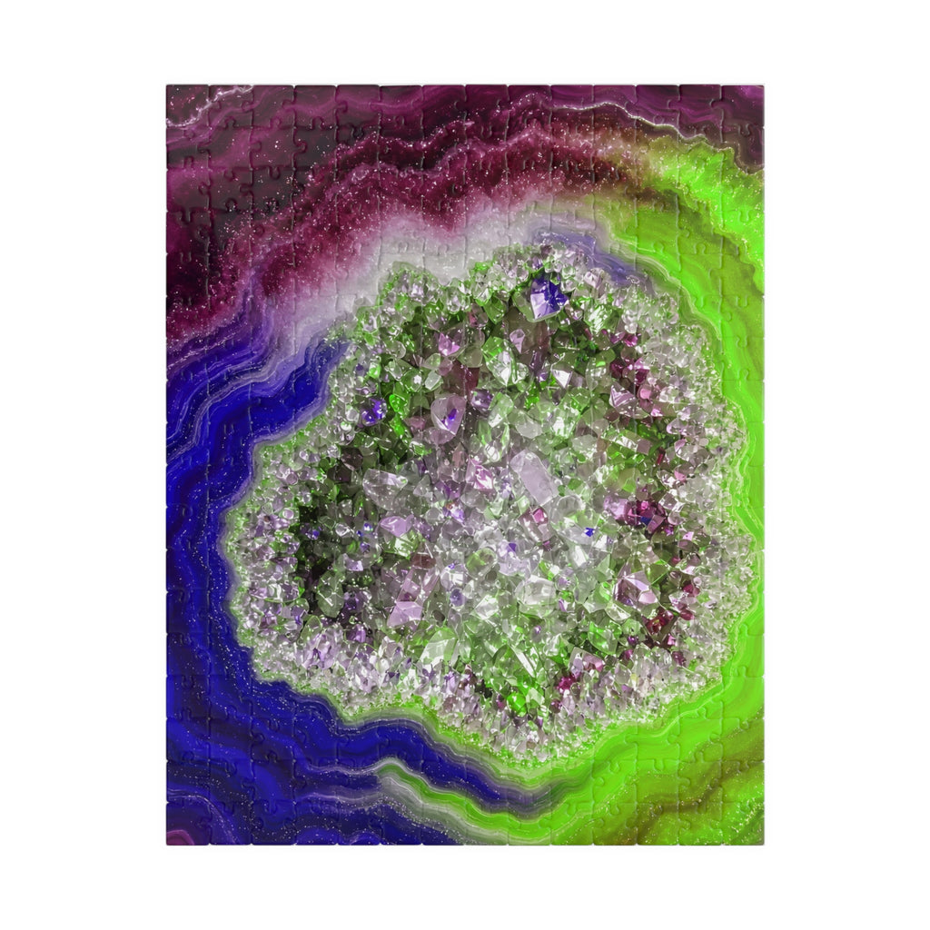 Geode Core - Cosmic Berry Jigsaw Puzzle