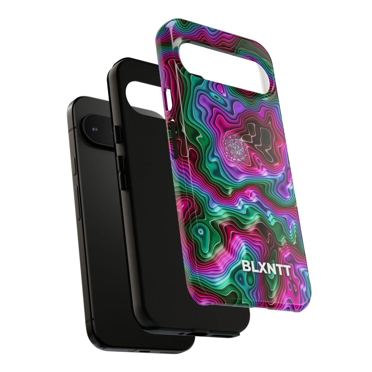 Neon Agate Phone Case