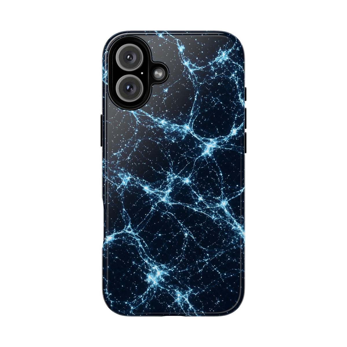 Neon Mycelium - Ice Crystal Phone Case