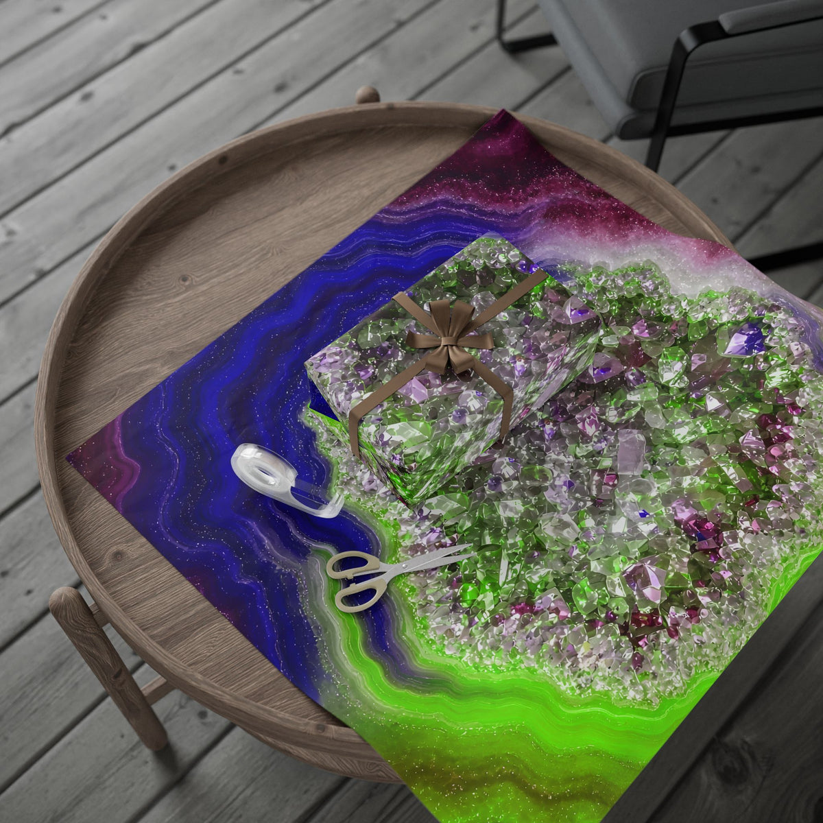 Geode Core - Cosmic Berry Wrapping Paper