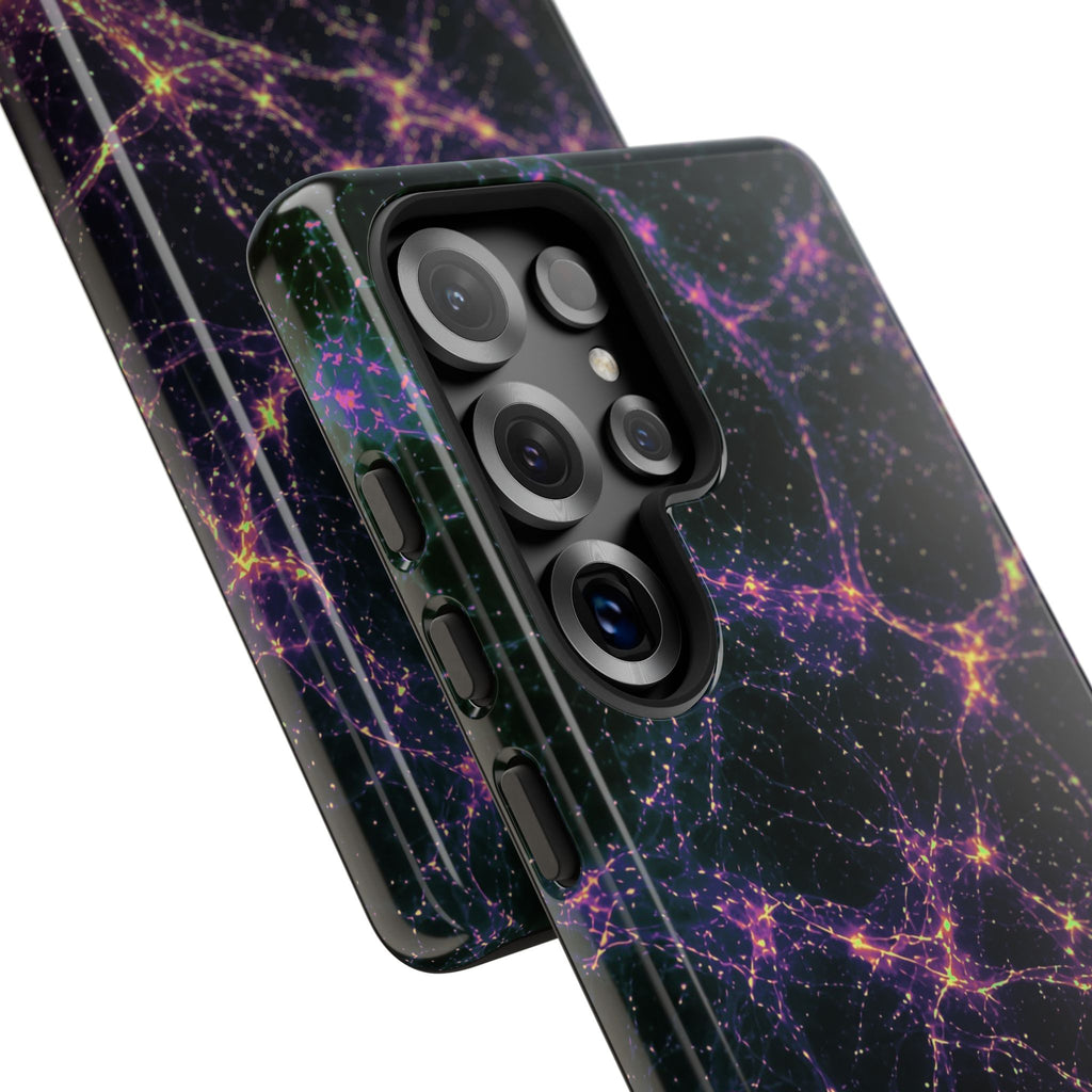 Neon Mycelium - Holographic Phone Case