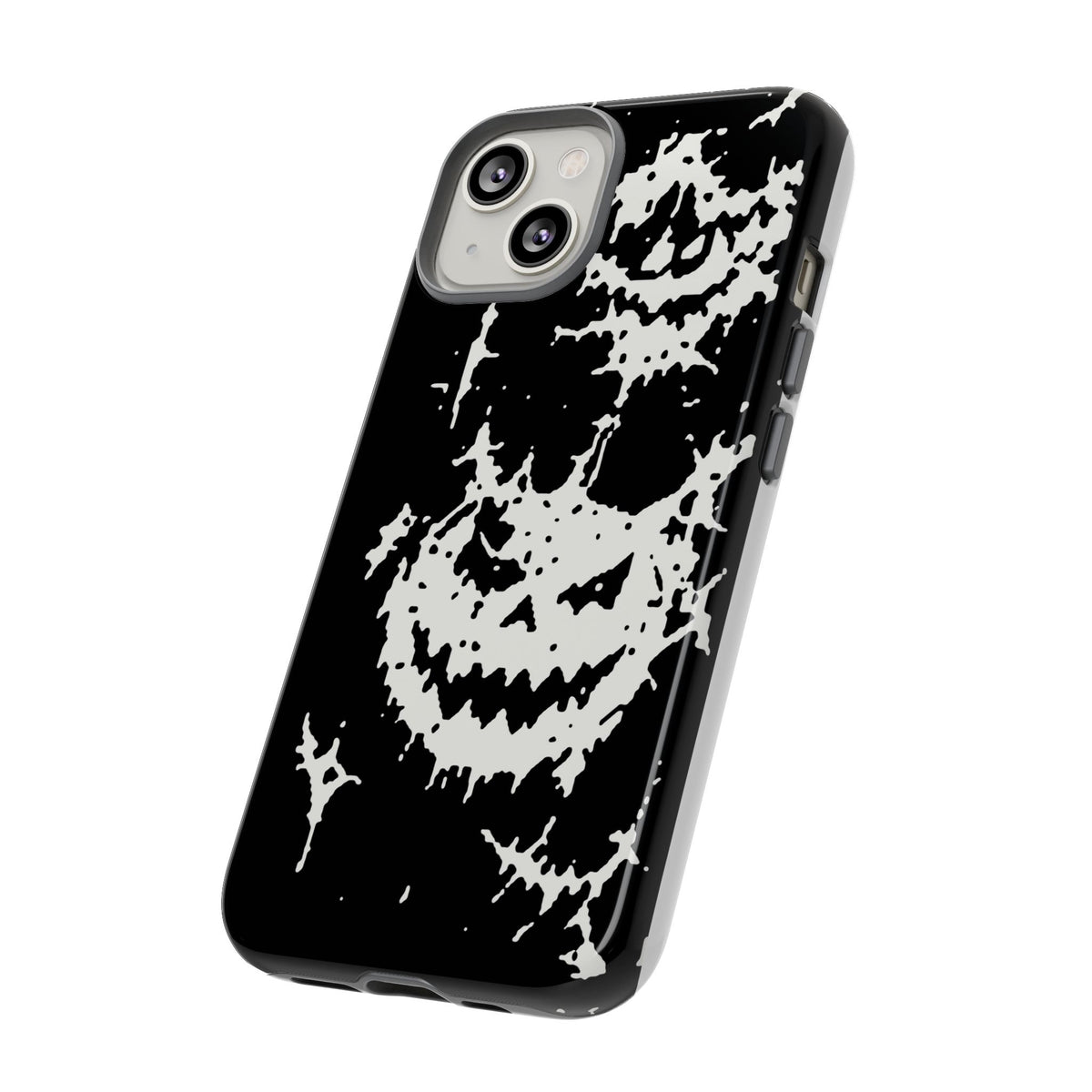 White Spiderweb Pumpkin Phone Case