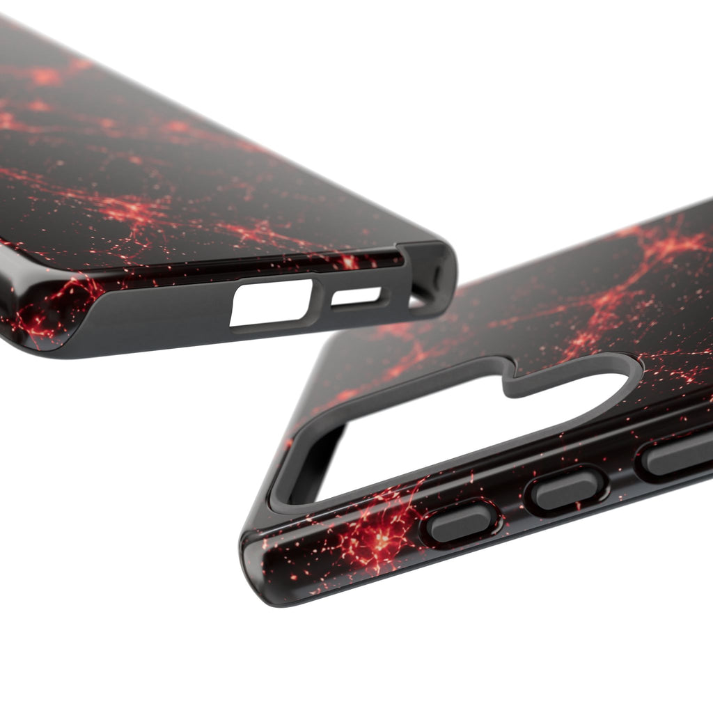 Neon Mycelium - Blood Moon Phone Case