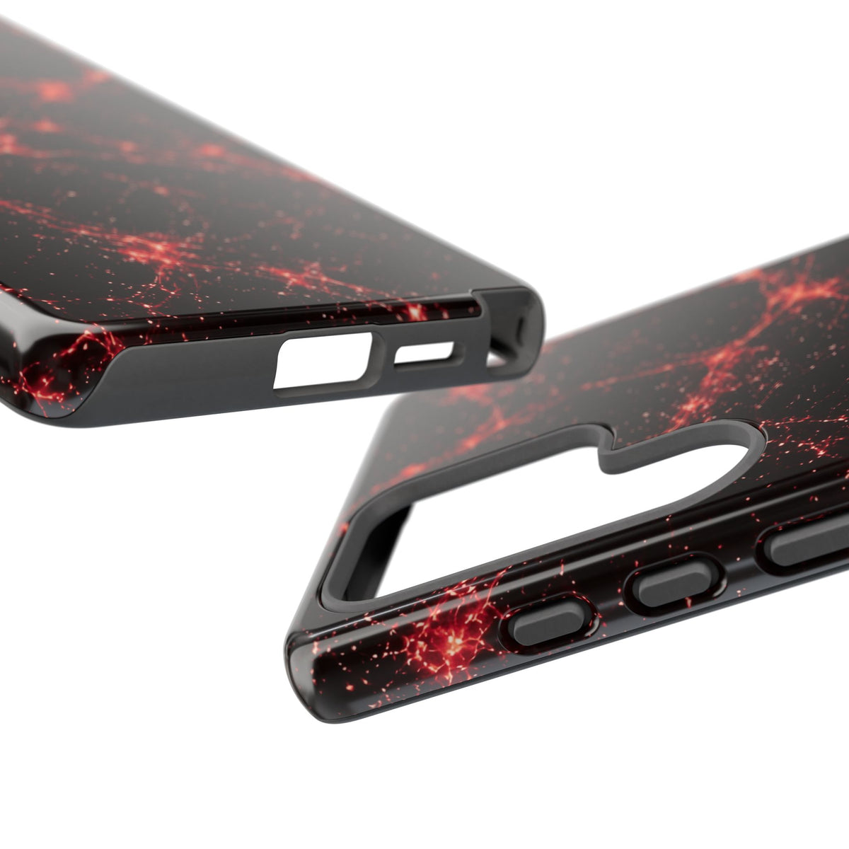 Neon Mycelium - Blood Moon Phone Case