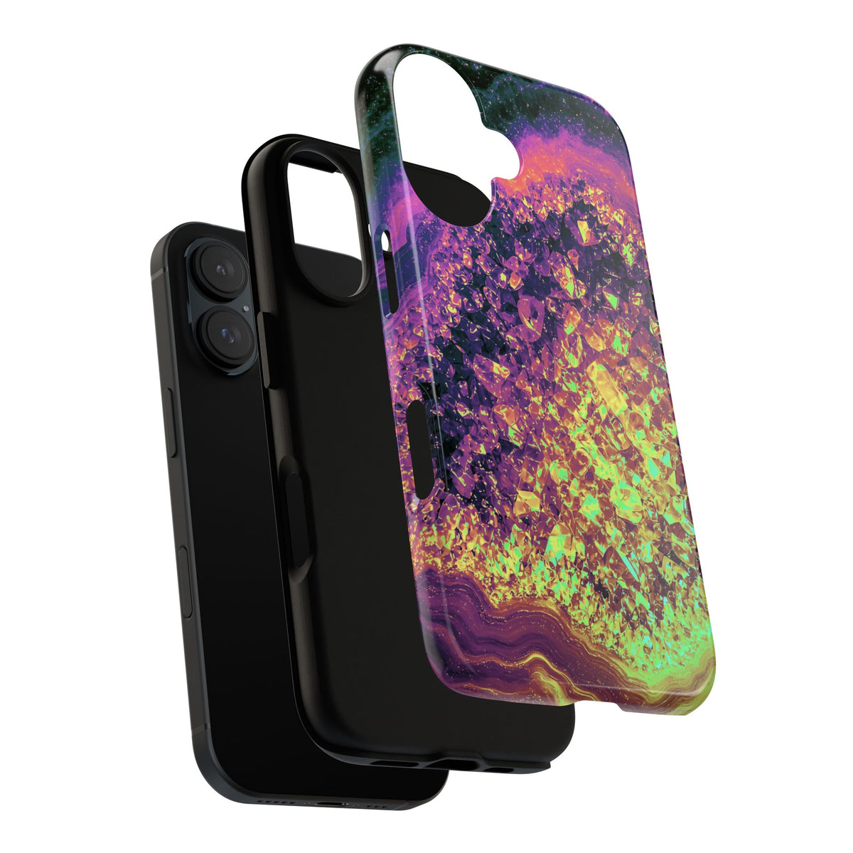 Geode Core - Holographic Phone Case