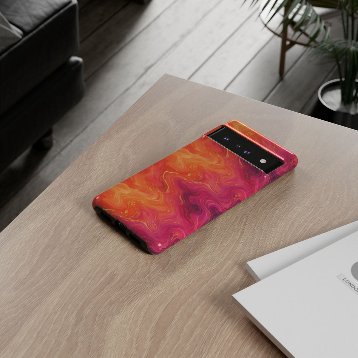 Sunset Marble Phone Case