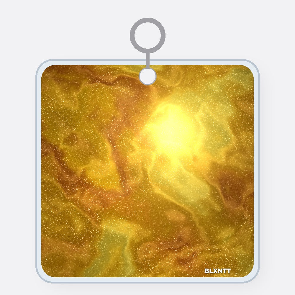 Yellow Rainbow Dream Acrylic Keychain