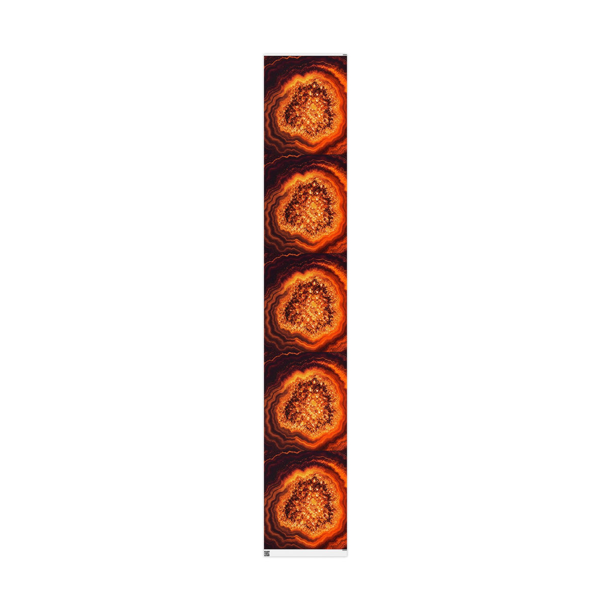 Geode Core - Molten Lava Wrapping Paper
