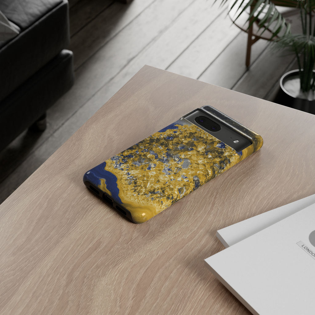 Geode Core - Mustard Navy Phone Case