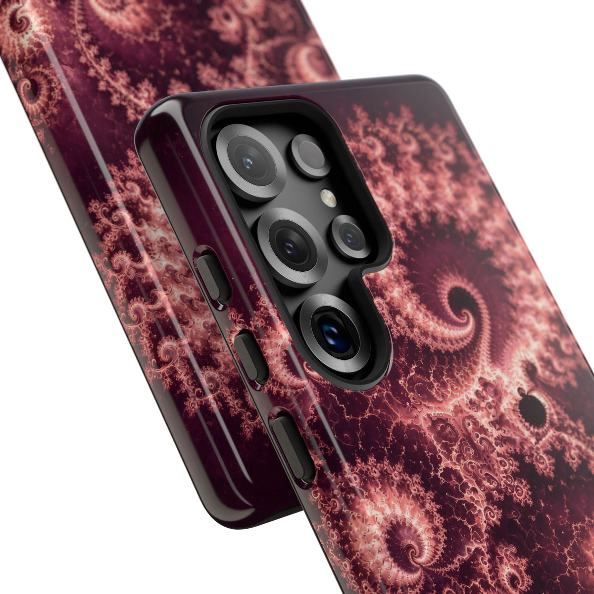 Copper Infinity - Rose Quartz Phone Case