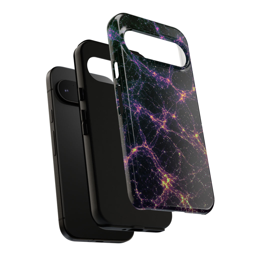Neon Mycelium - Holographic Phone Case