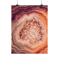Geode Core - Peach Sorbet Poster