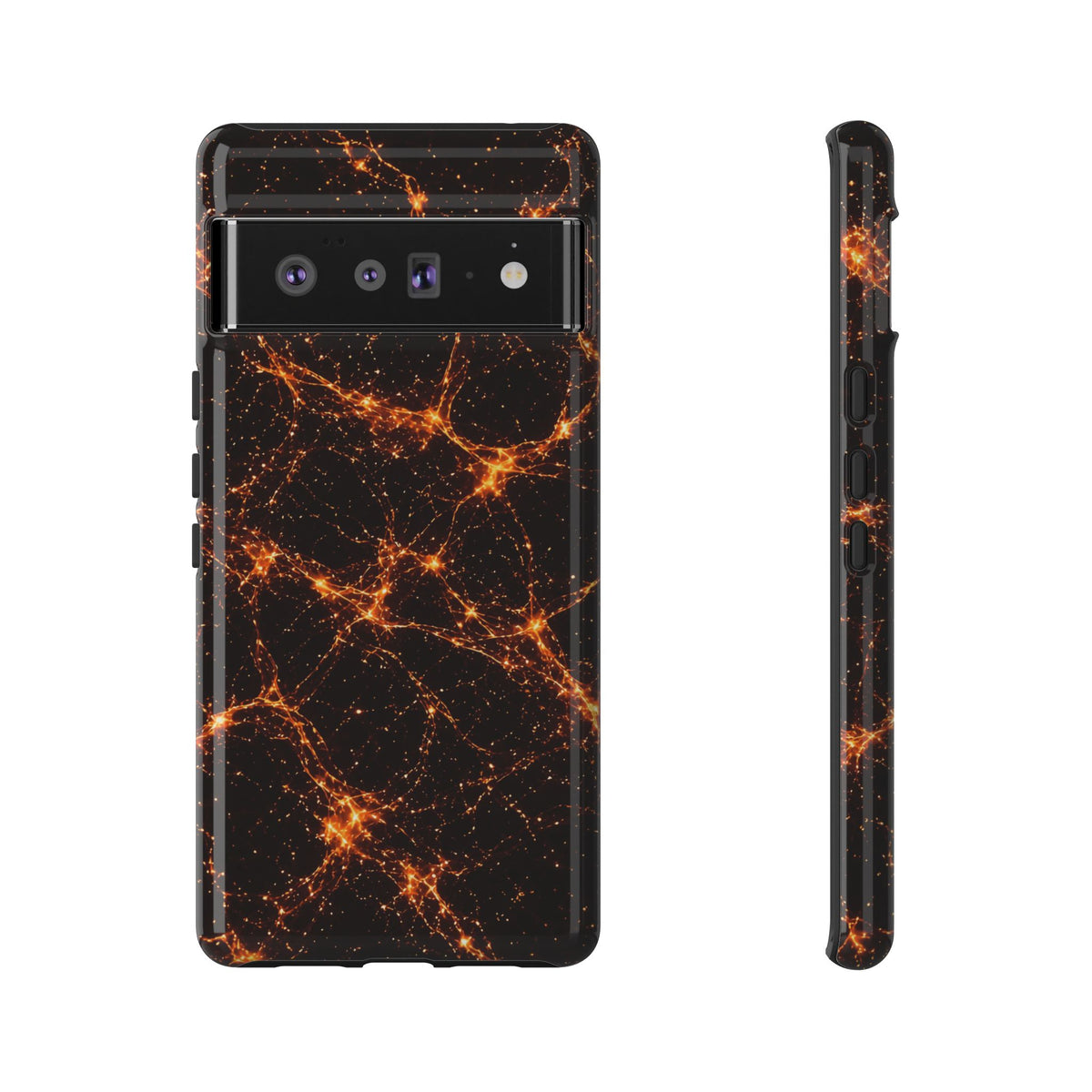 Neon Mycelium - Solar Flare Phone Case