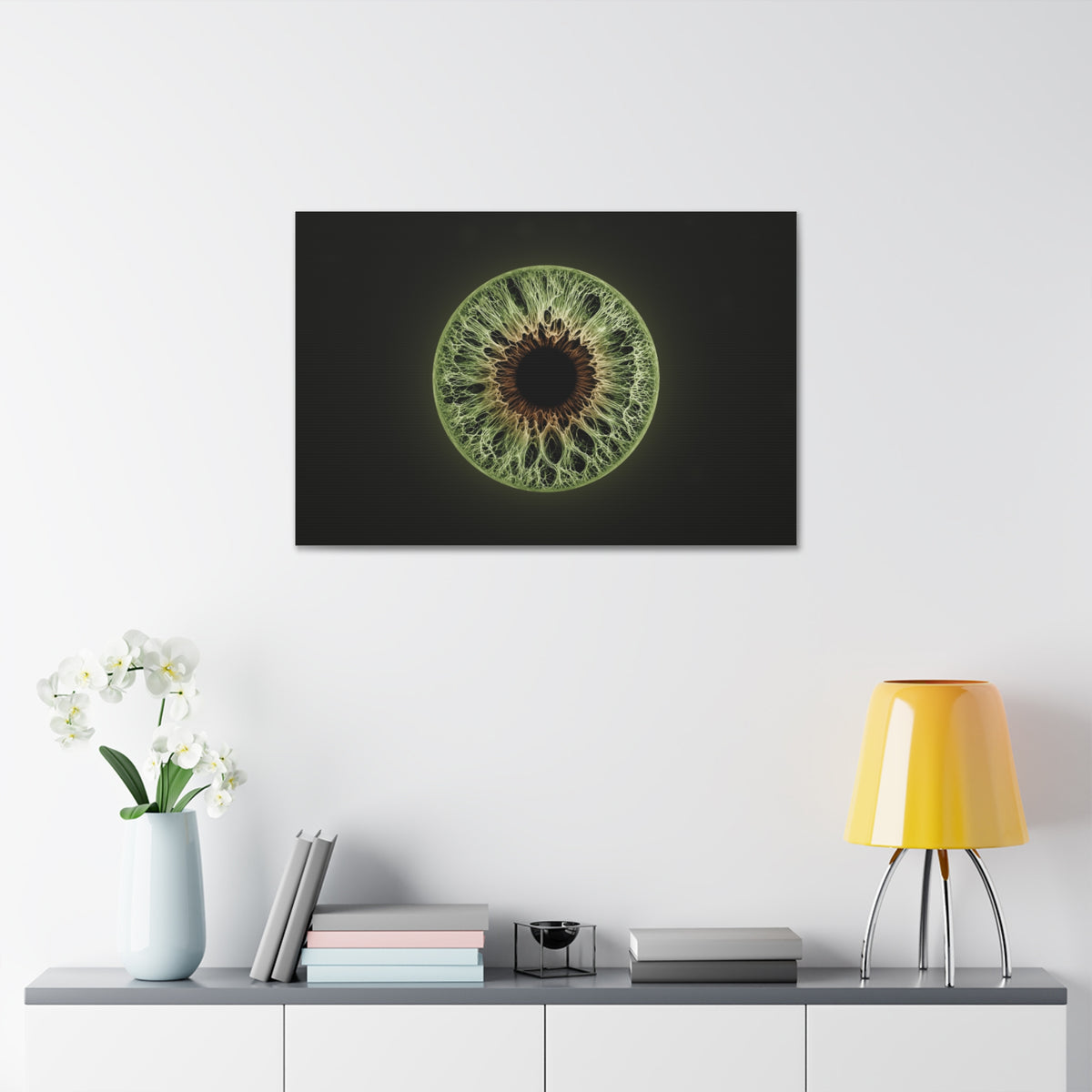 BLXNTT Iris – Lace Web Hazel Glossy Canvas