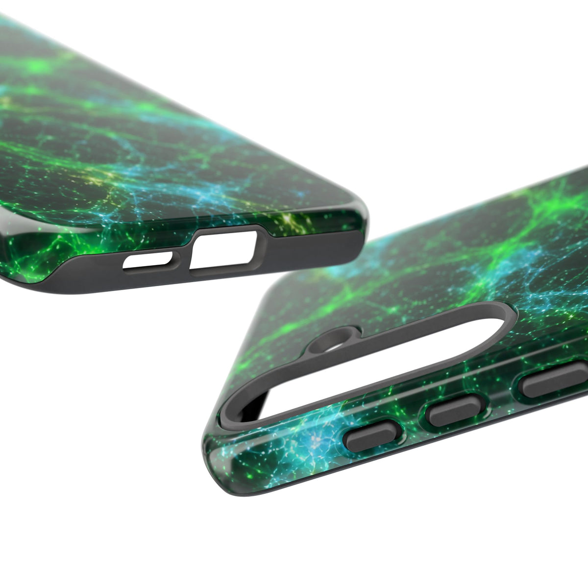 Neon Mycelium - Mermaid Phone Case