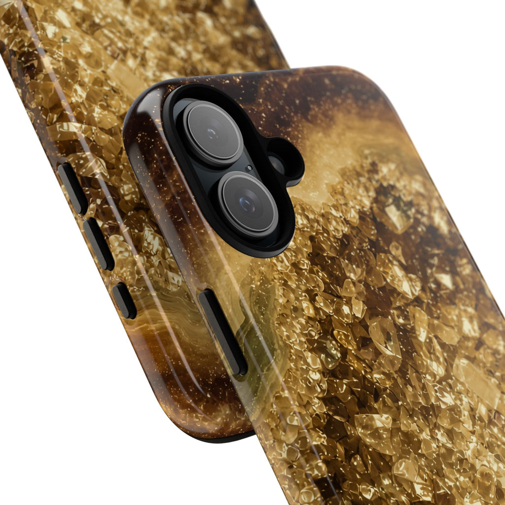 Geode Core - Gold Vein Phone Case