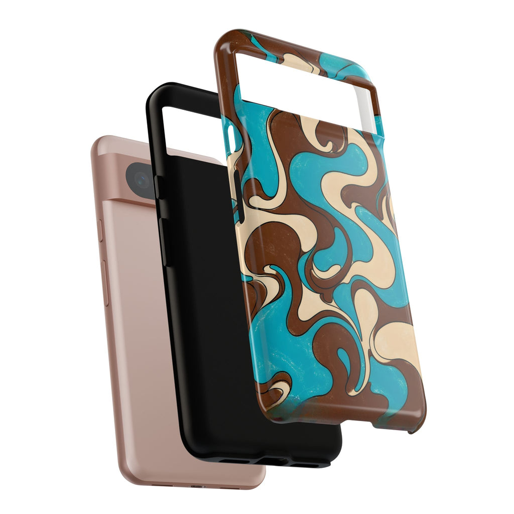 Fillmore Flow - Turquoise & Chocolate Phone Case