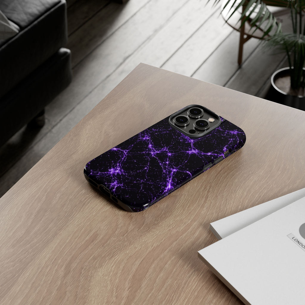 Neon Mycelium - Ultraviolet Phone Case