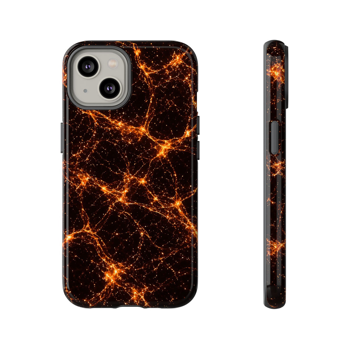 Neon Mycelium - Solar Flare Phone Case