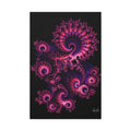 Copper Infinity - Hot Pink & Violet Glossy Canvas