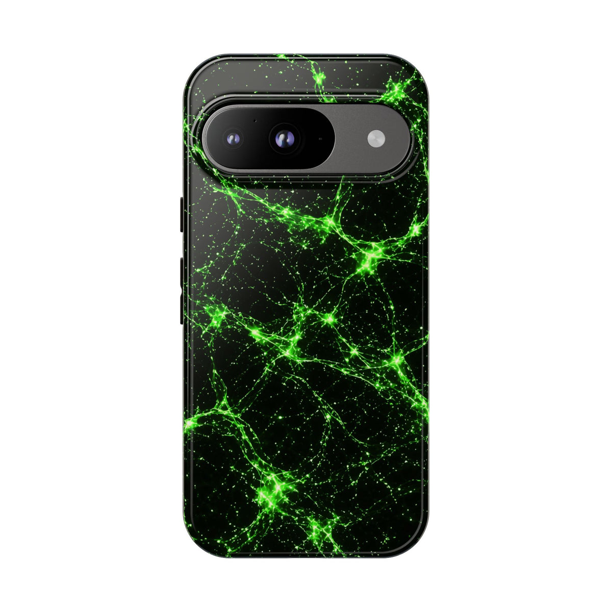 Neon Mycelium - Toxic Lime Phone Case
