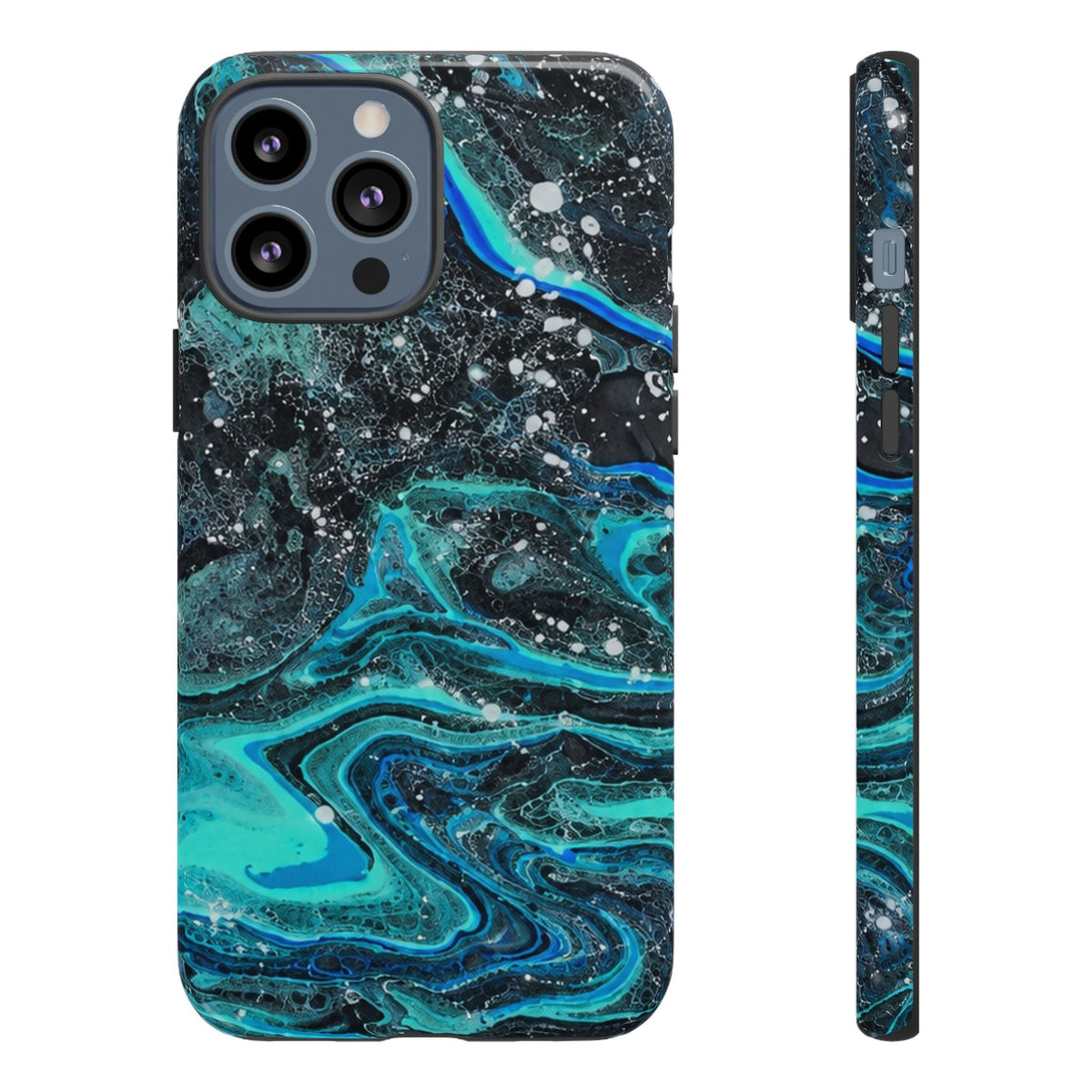 BLXNTT Deep Current Pour Tough Phone Case