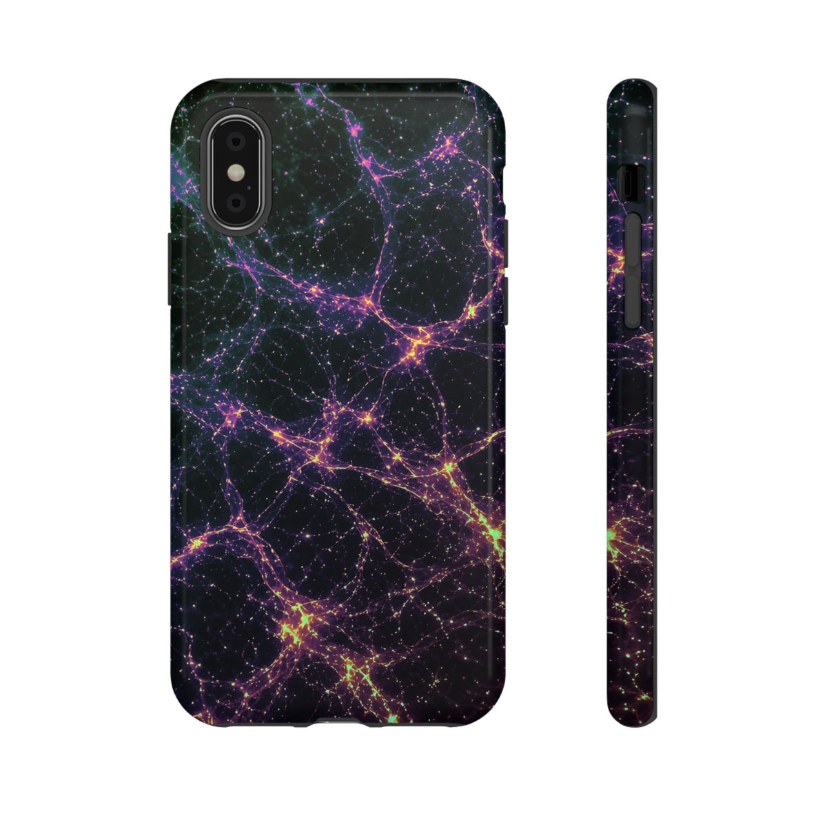 Neon Mycelium - Holographic Phone Case
