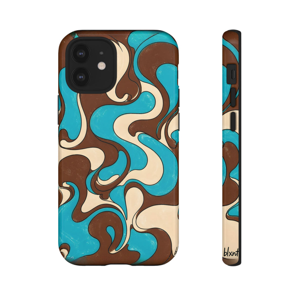 Fillmore Flow - Turquoise & Chocolate Phone Case