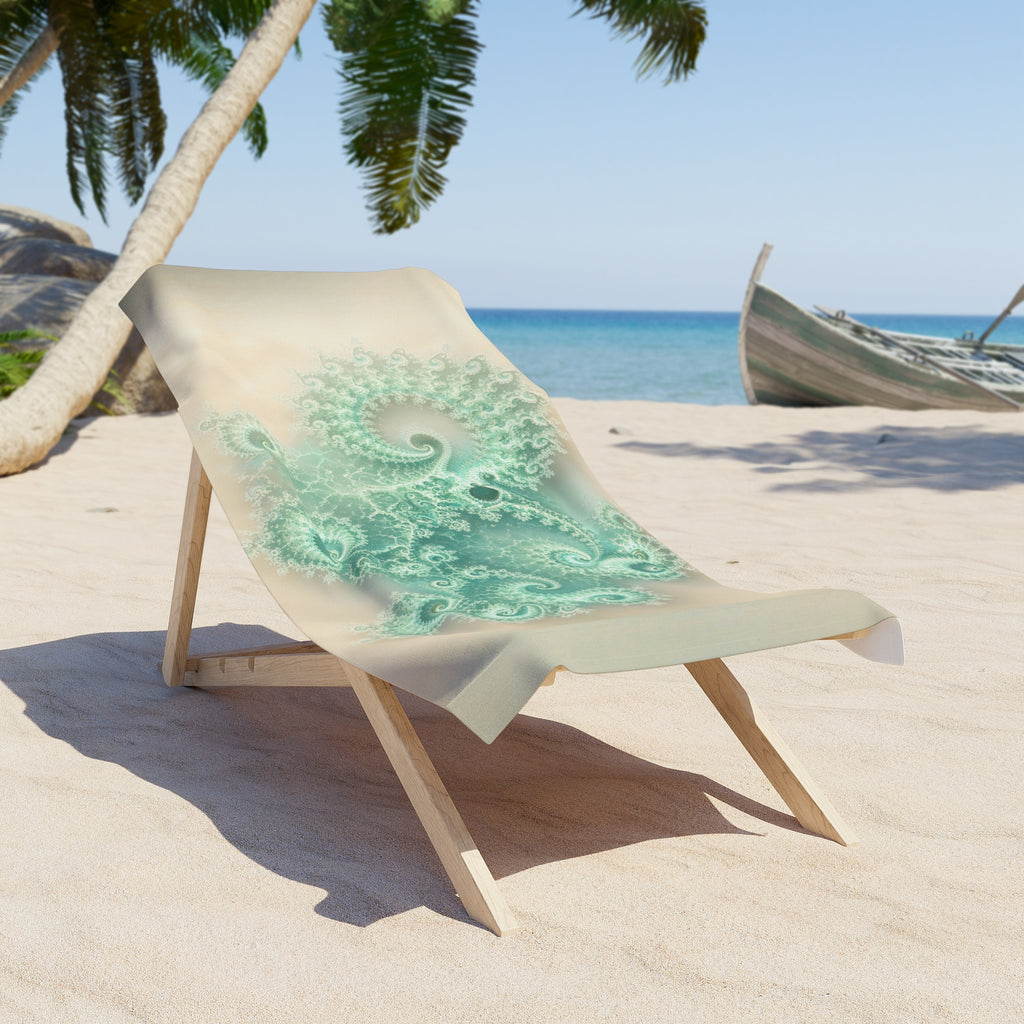 Copper Infinity - Sea Glass Beach Towel