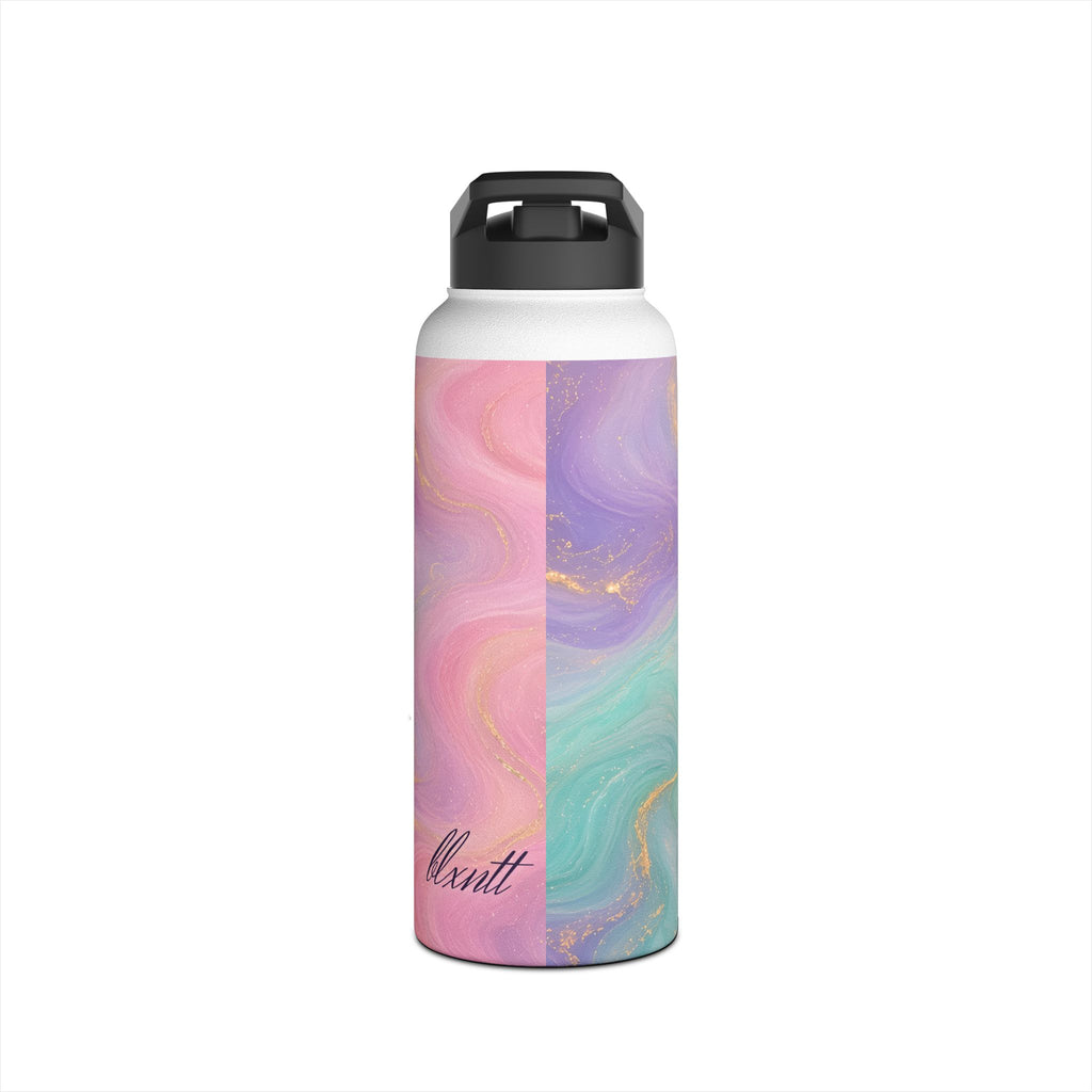 Pastel Marble Water Bottle