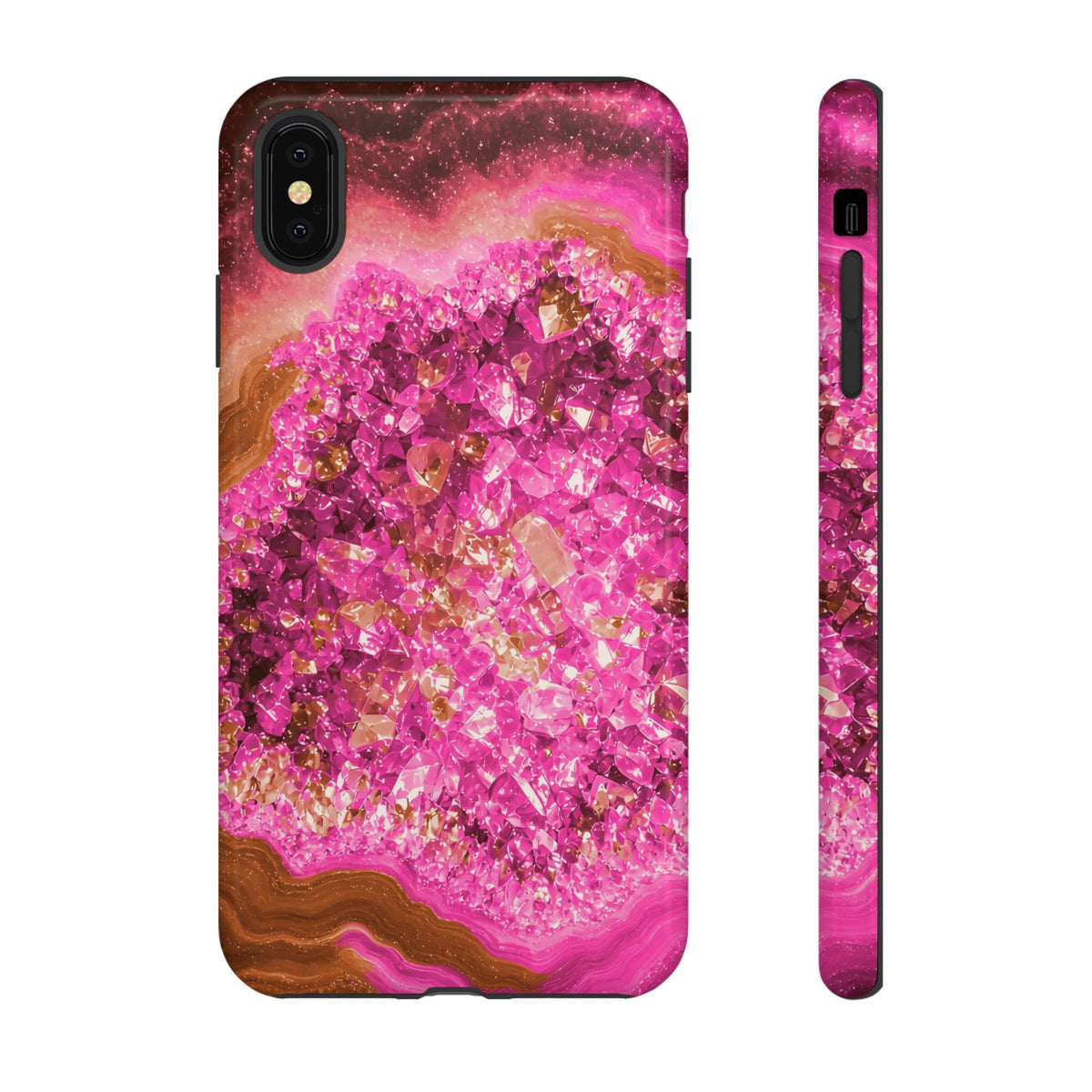 Geode Core - Terracotta Neon Phone Case