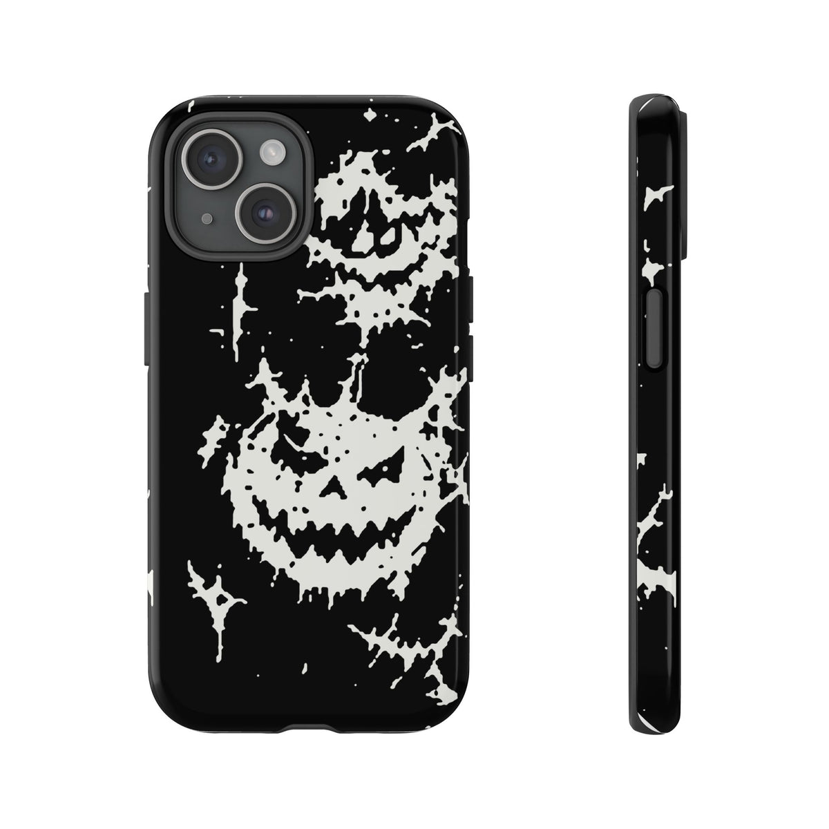 White Spiderweb Pumpkin Phone Case